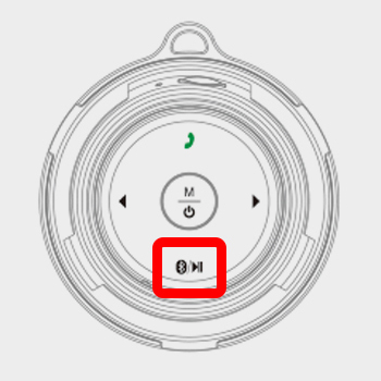 Bluetoothスピーカー　接続